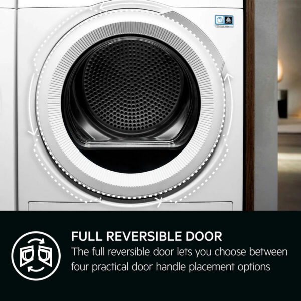 Prookitchen TR718L2B 8kg Heat Pump Tumble Dryer - White - Image 2