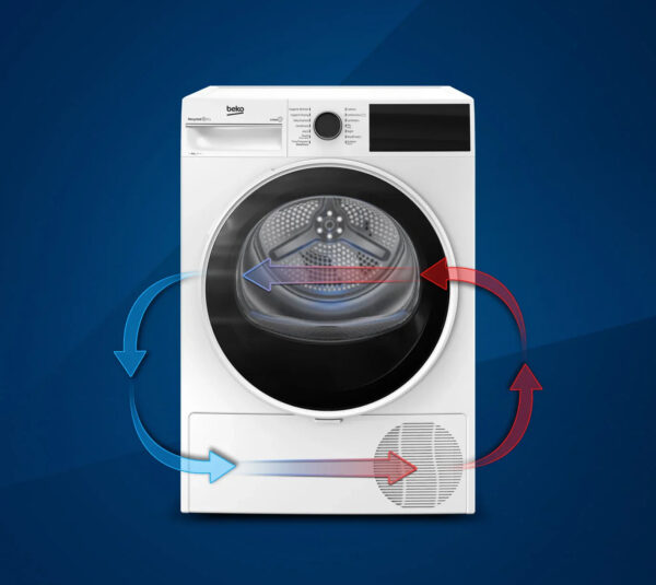 Prookitchen  DTIKP71131 7kg Integrated Heat Pump Tumble Dryer - Image 6